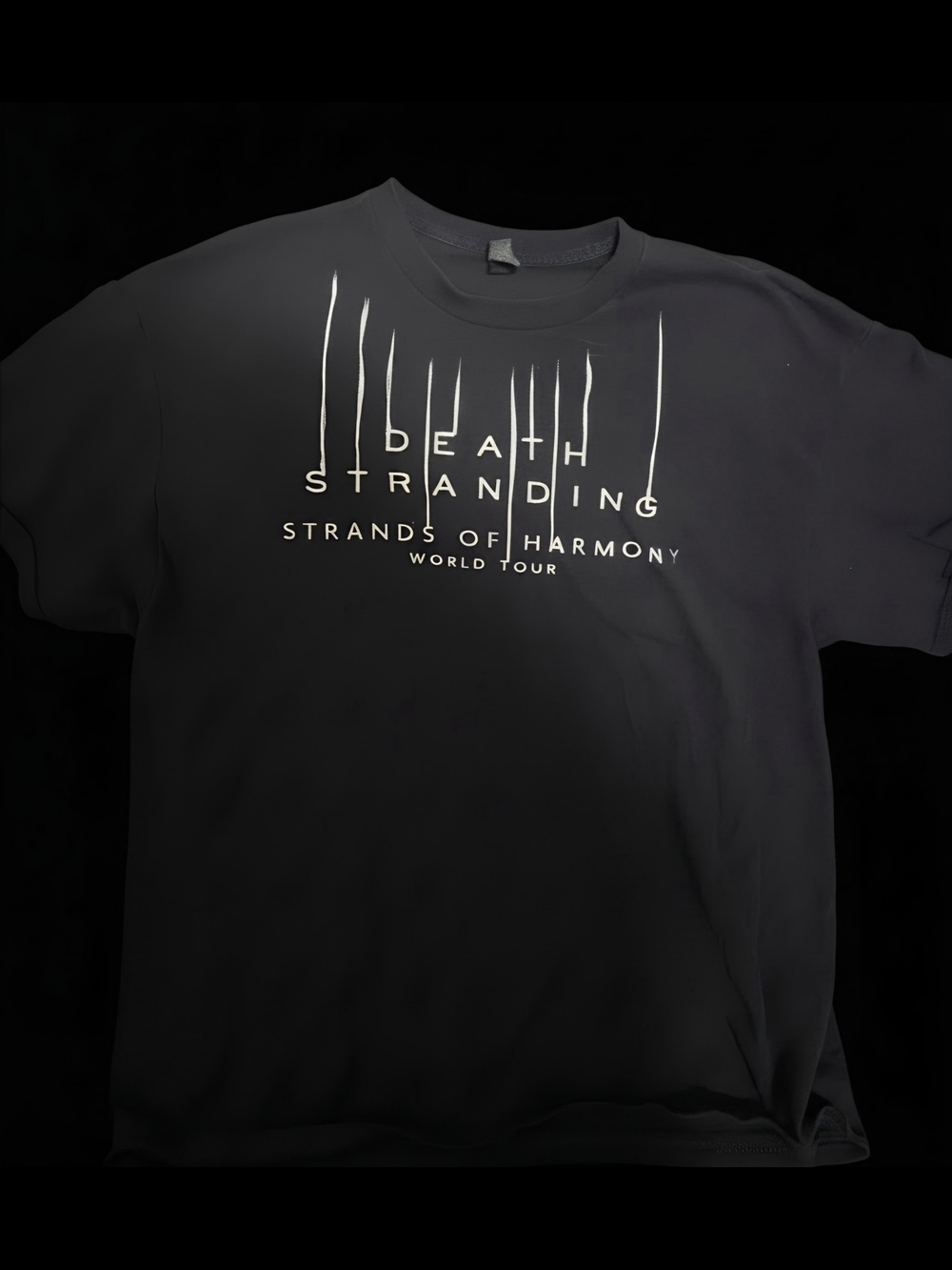Gildan Black 'Strands of Harmony' Death Stranding Graphic Tee
